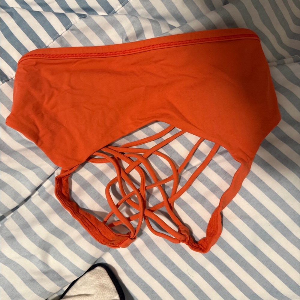LuluLemon Coral Strappy Bra